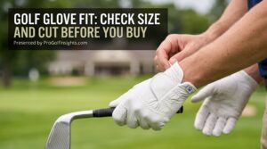 Golf Glove Fit - Pro Golf Insights