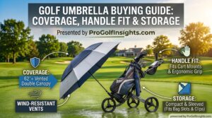 Golf Umbrella Buying Guide Coverage, Handle Fit and Storage - Pro Golf Insights