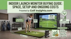 Indoor Launch Monitor Buying Guide Space, Setup and Ongoing Costs